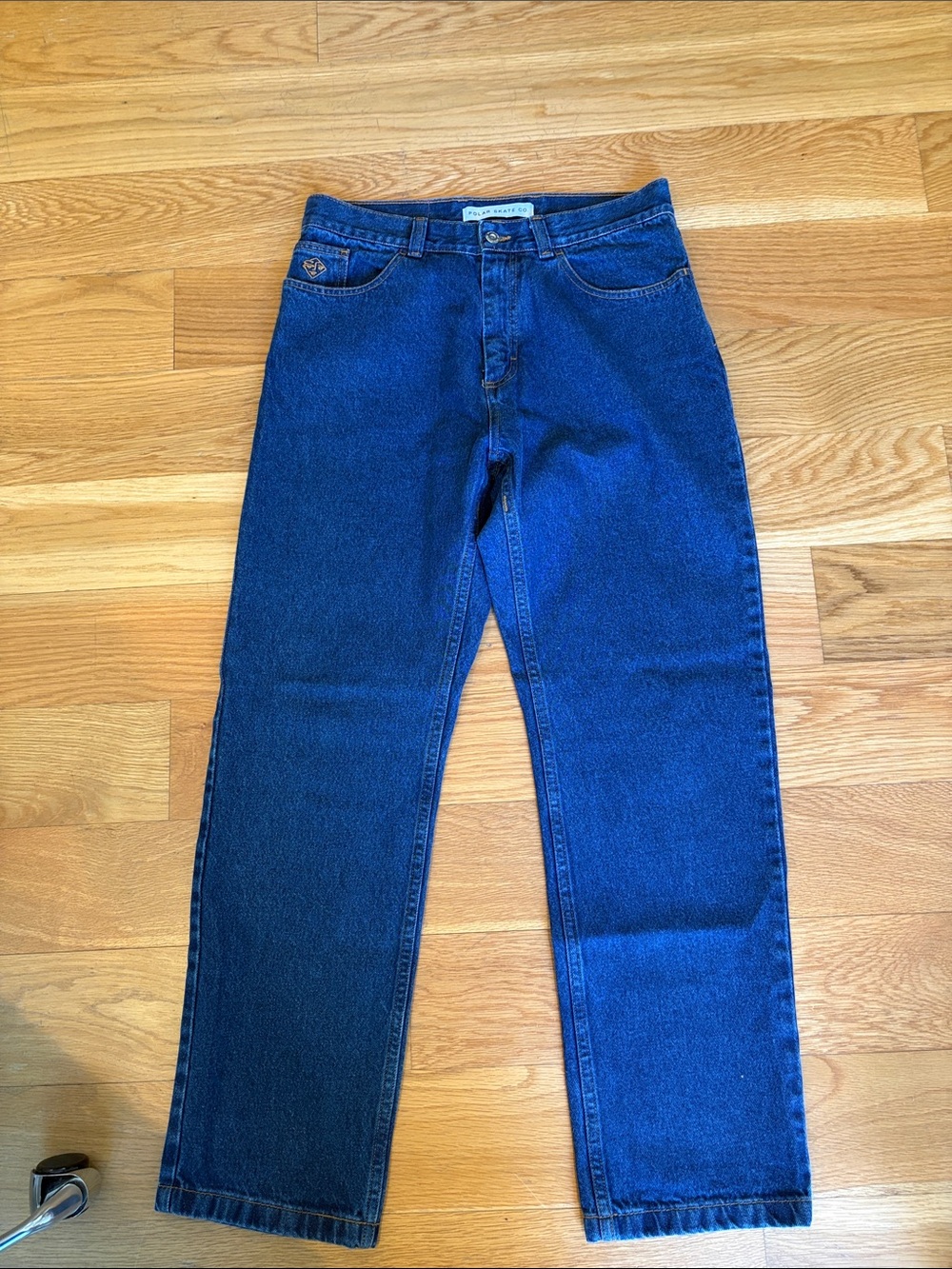 Relaxed Fit Men’s Jeans in Deep Blue